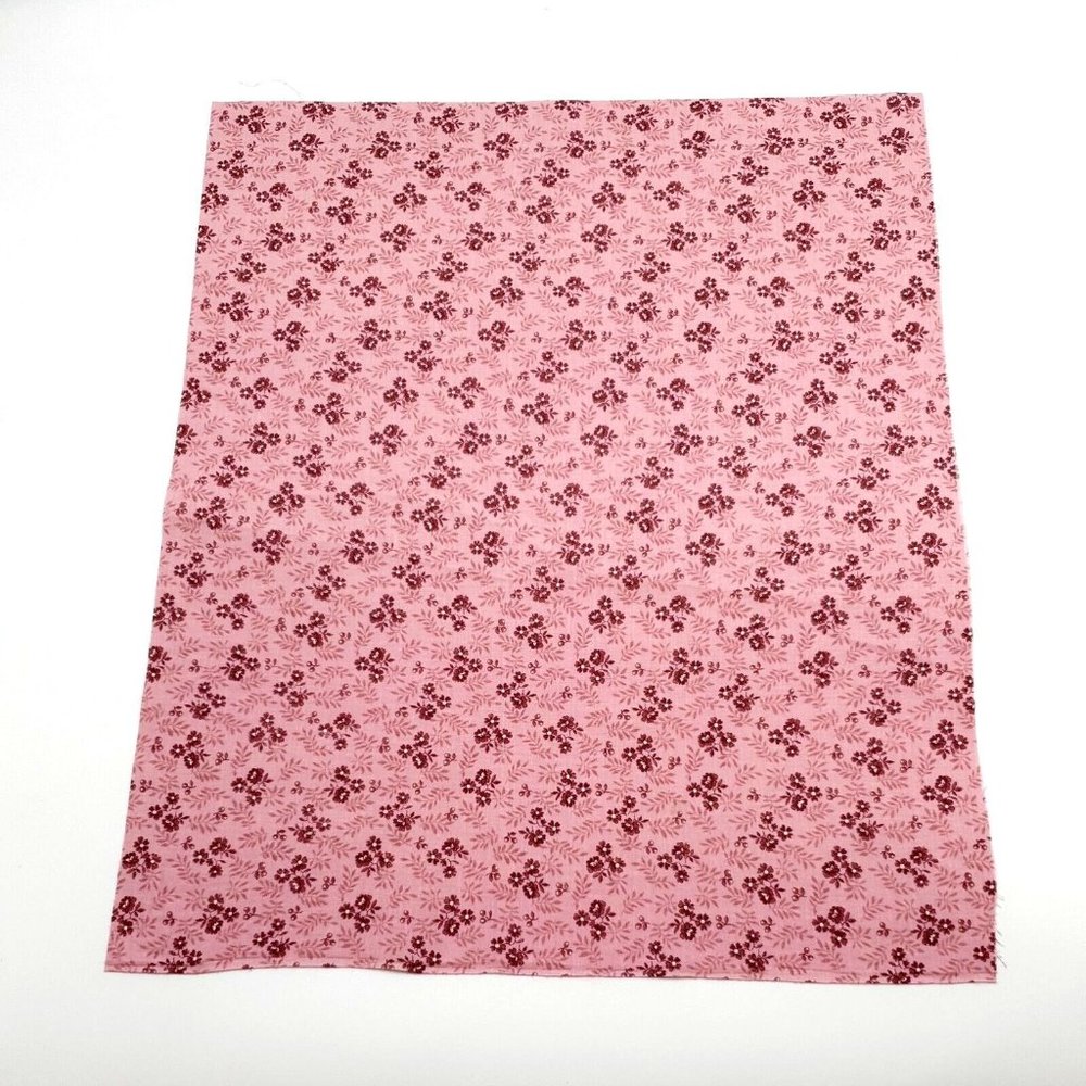 Mini Fern Purple Flower Fat Quarter Fabric 100% Cotton 18" x 21" Minimum Cut 2